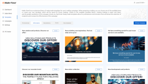 Ready-made graphic templates for any industry | netart.com